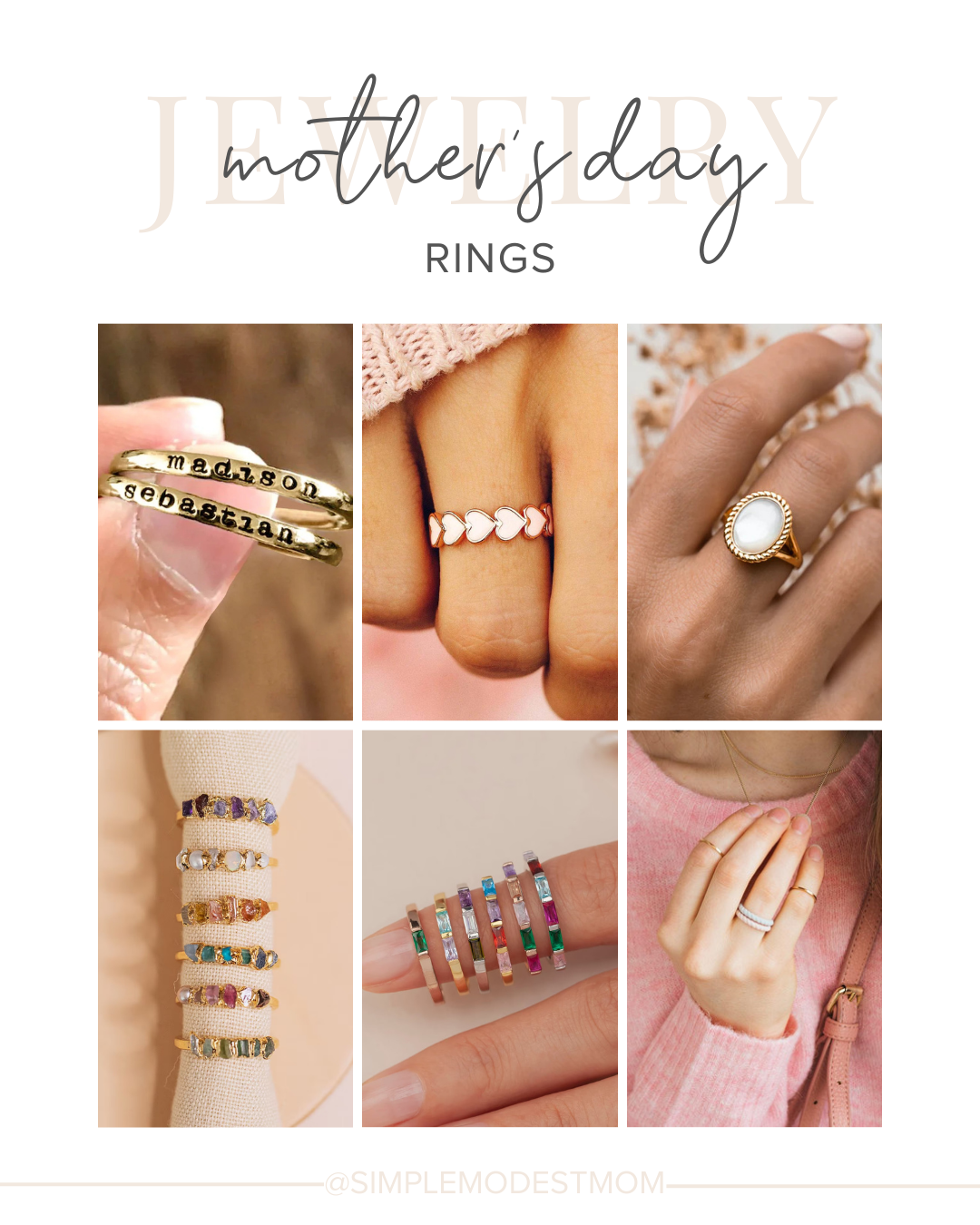 Mother's Infinity Ring | Mama's Jewelry