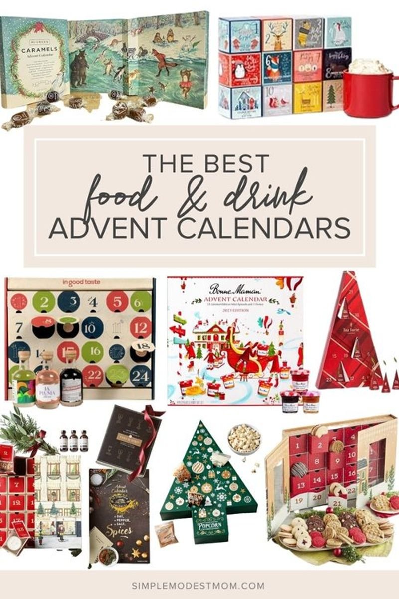 The Best Food & Drink Advent Calendars for 2024 Simple Modest Mom