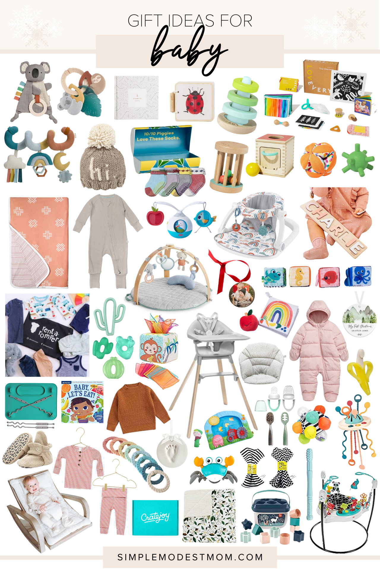 From Toys to Keepsakes: Unique Gift Ideas for Baby's First Year