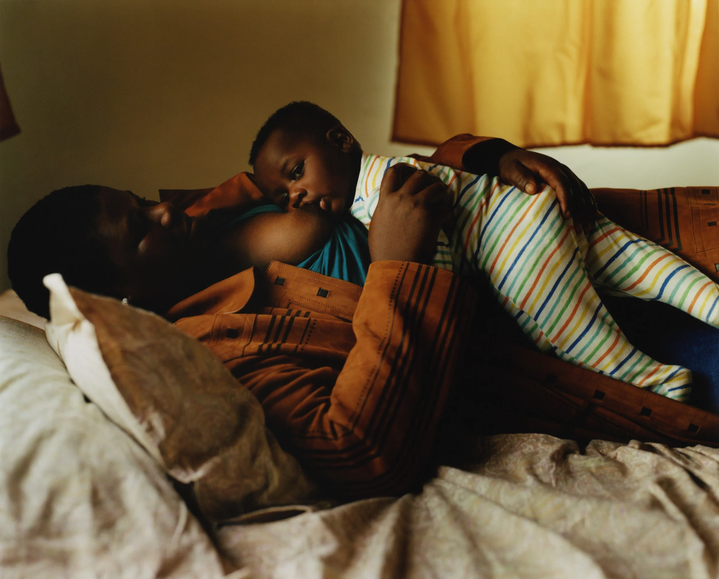 Beautiful mother Isabella Atiah with son Valentine Awinbbe