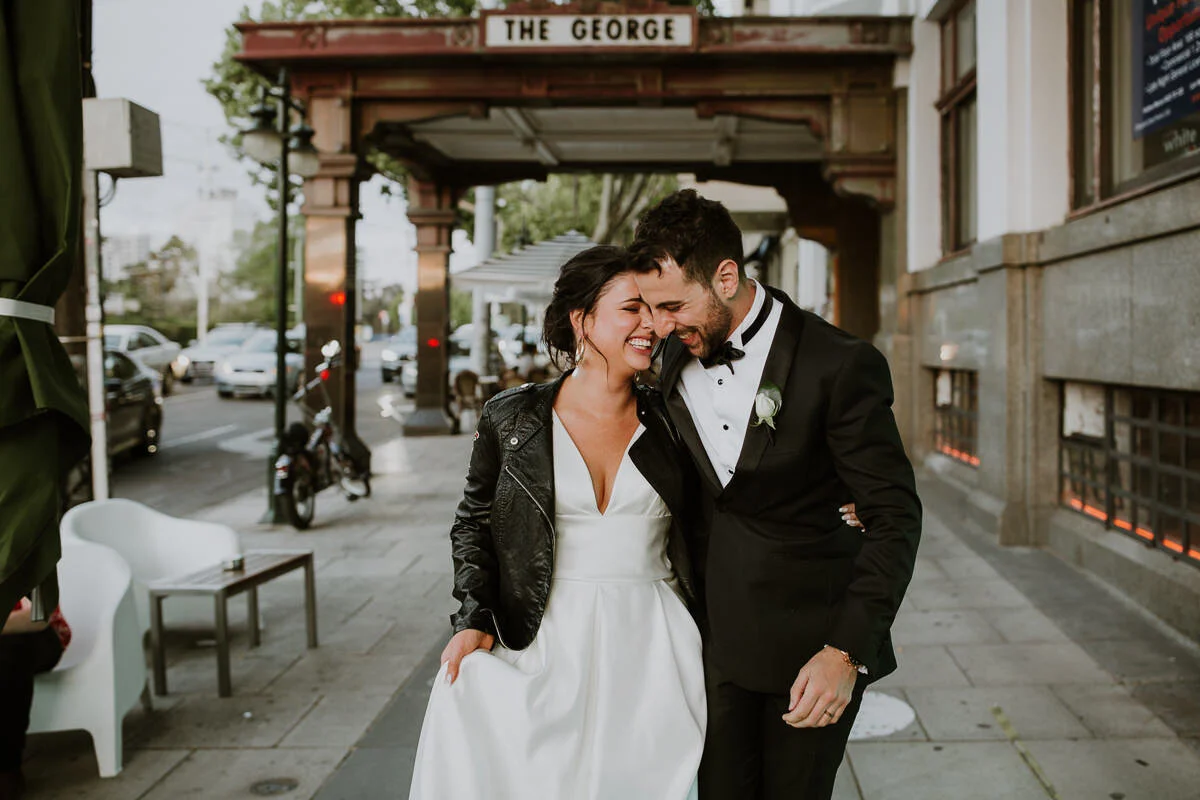 Real Wedding – April &amp; Adam, St Kilda Vic