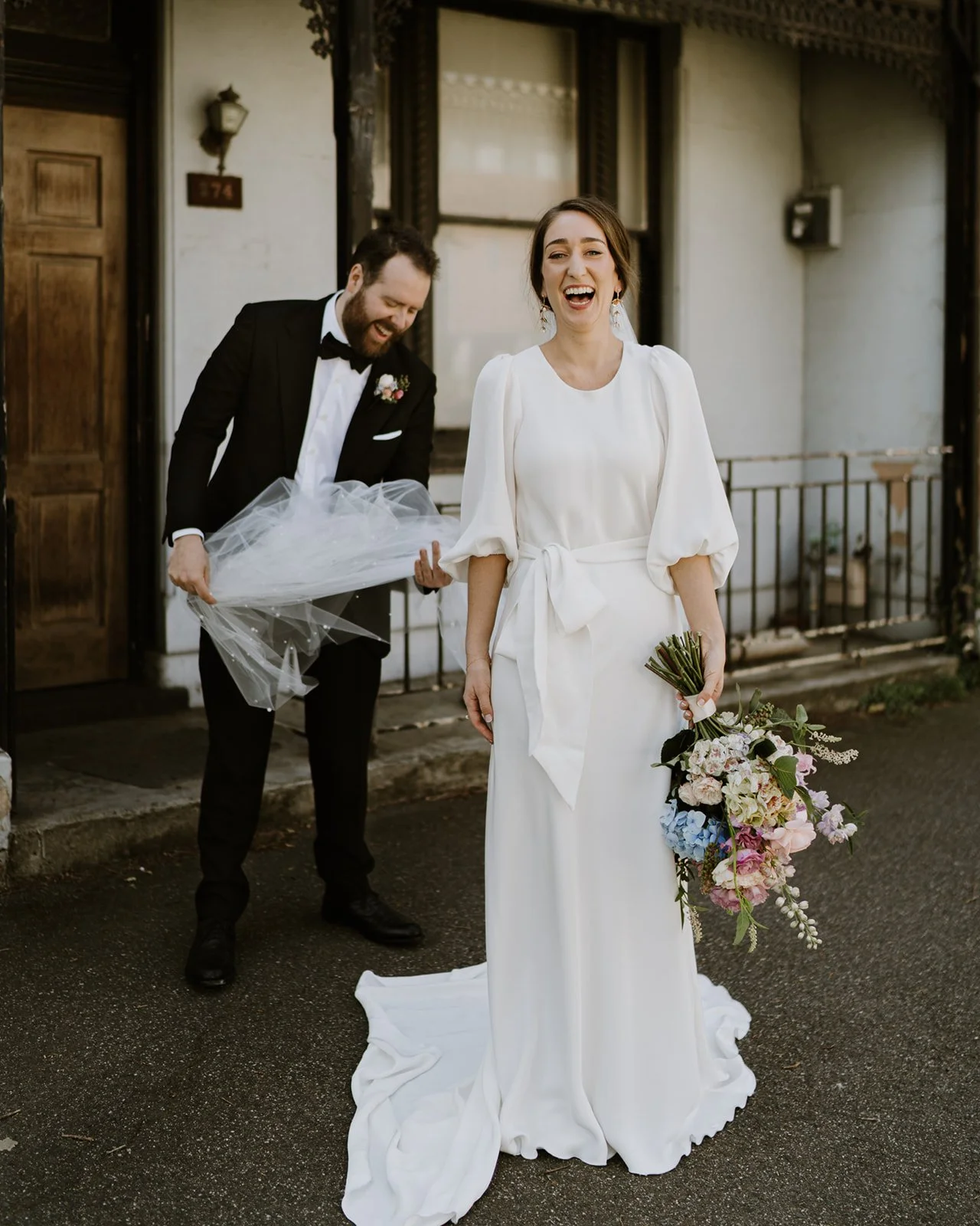 Sheradyn &amp; Brendan's Garden's House Wedding 