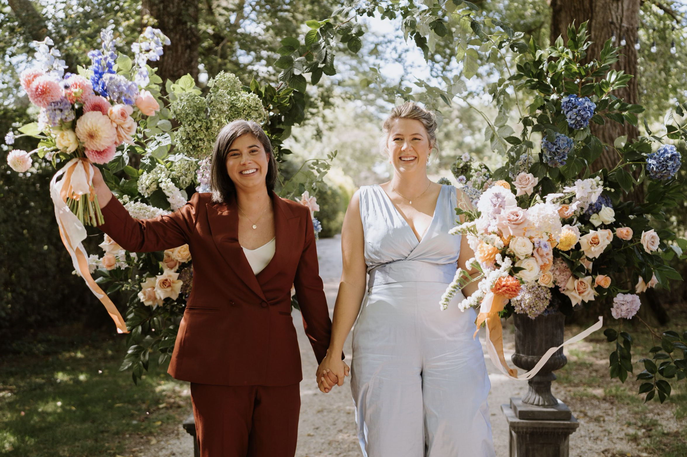 Louise &amp; Grace's Cadella Park Wedding 