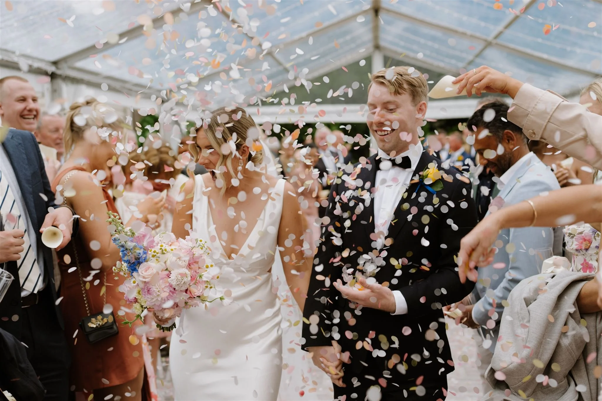 Aimee &amp; Ned's Backyard Melbourne Wedding 