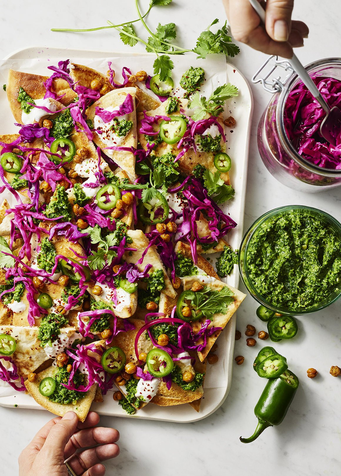 Loaded Pita Nachos