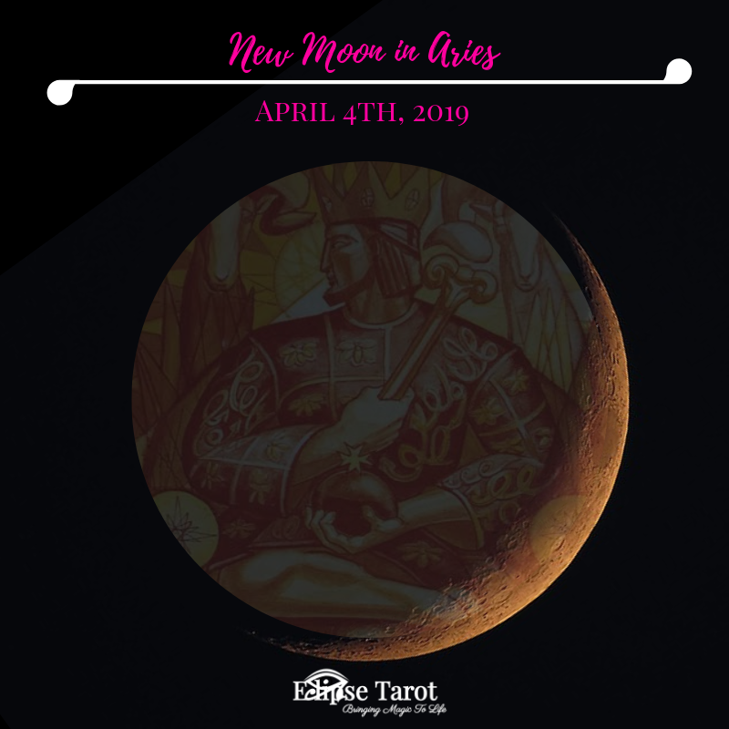 With this New Moon in Aries (Decan II) aligned with the 3 of Wands , we can be proactive and willing to fight or stand-up for something that we believe to be absolute truth. With Mercury newly direct and all planets moving forward at this time, we can feel ready to make a power move, but we must be willing to act from a place of integrity and higher standards, considering not only what is in our own best interest, but in the best interest of others as well. It’s important to be realistic when considering exactly what it will take to create something new, and of higher quality than we’ve known before.