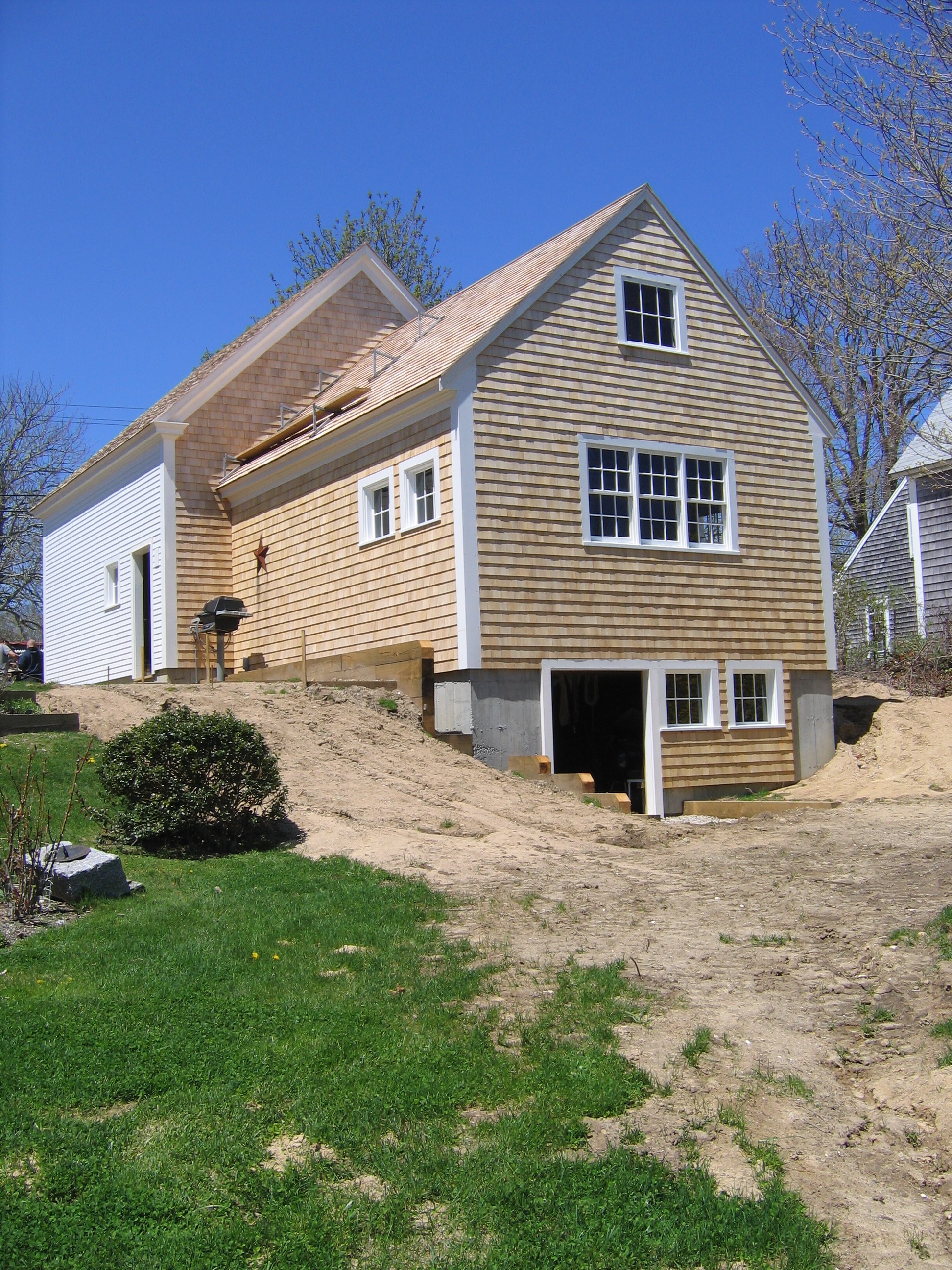 Timberframe barn, Chatham MA
