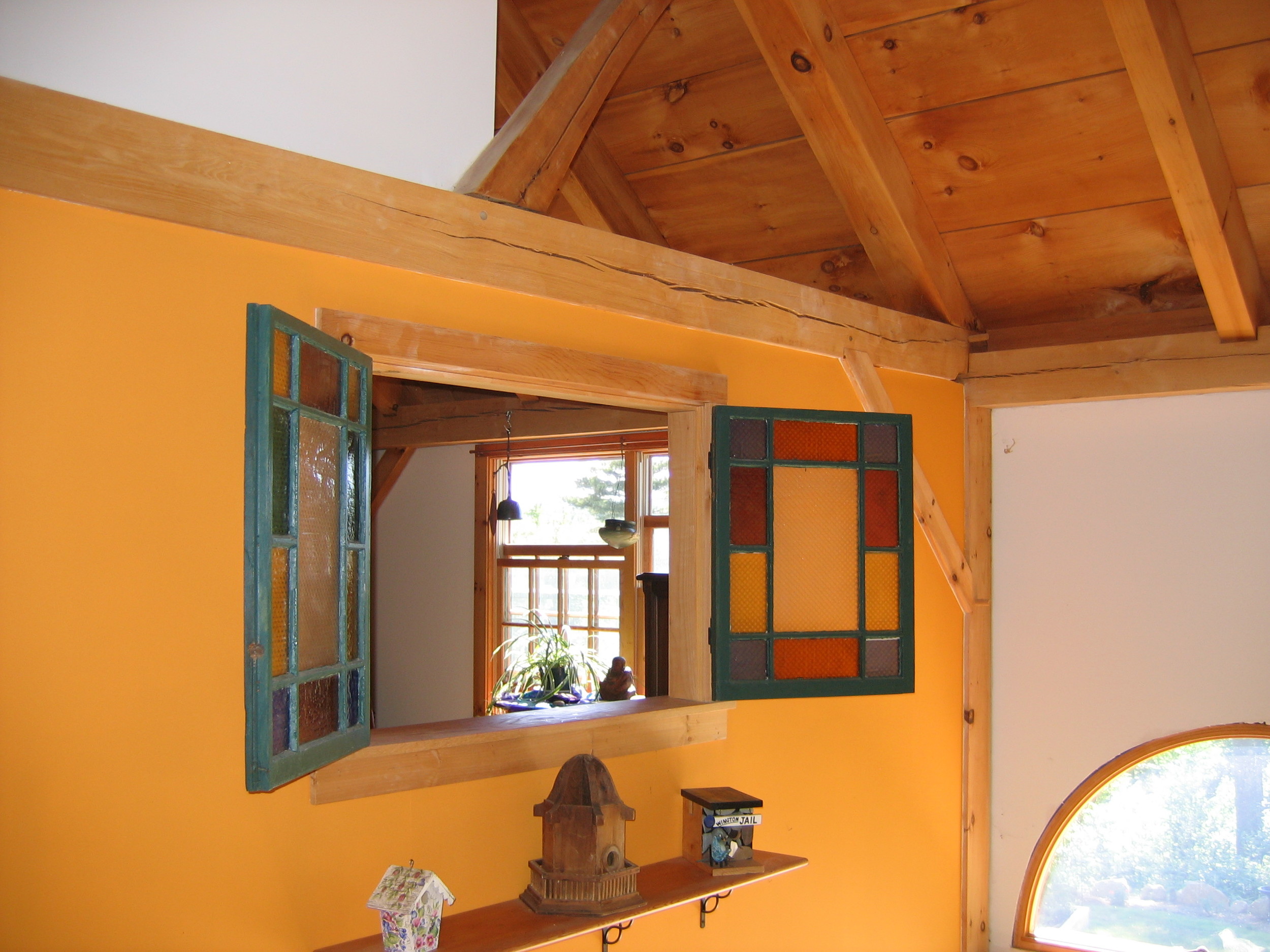 Timberframe home, Plainfield MA