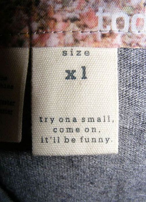 I actually laughed out loud at this clever tag . There is nothing more creative than excellent, subtle humor - but this is a super example of"authentic" in case you're wondering.