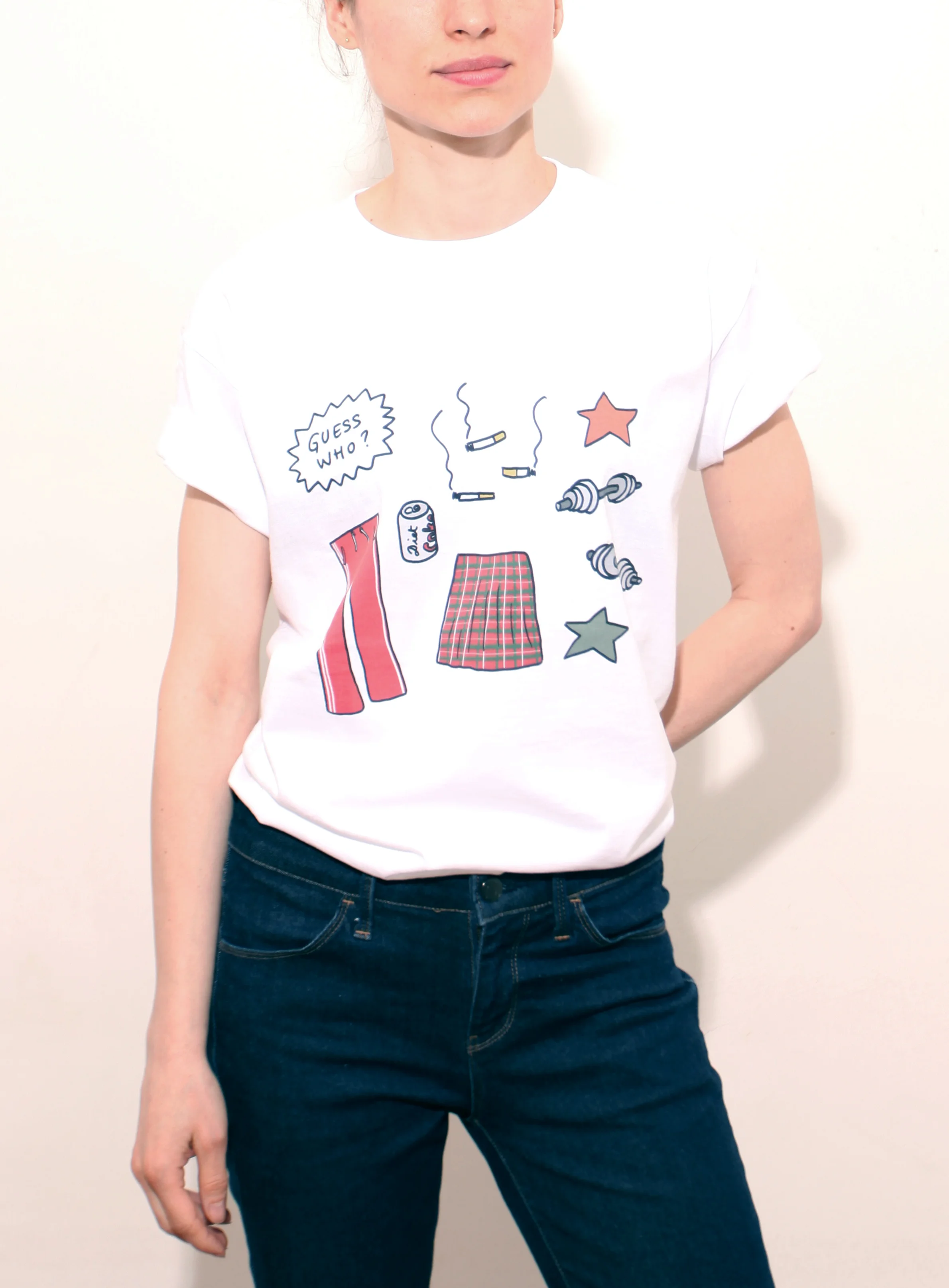 GUESS WHO MARC JACOBS TEE-SHIRT