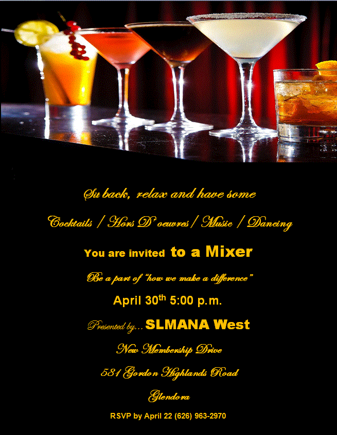 SLMANA West Membership Drive