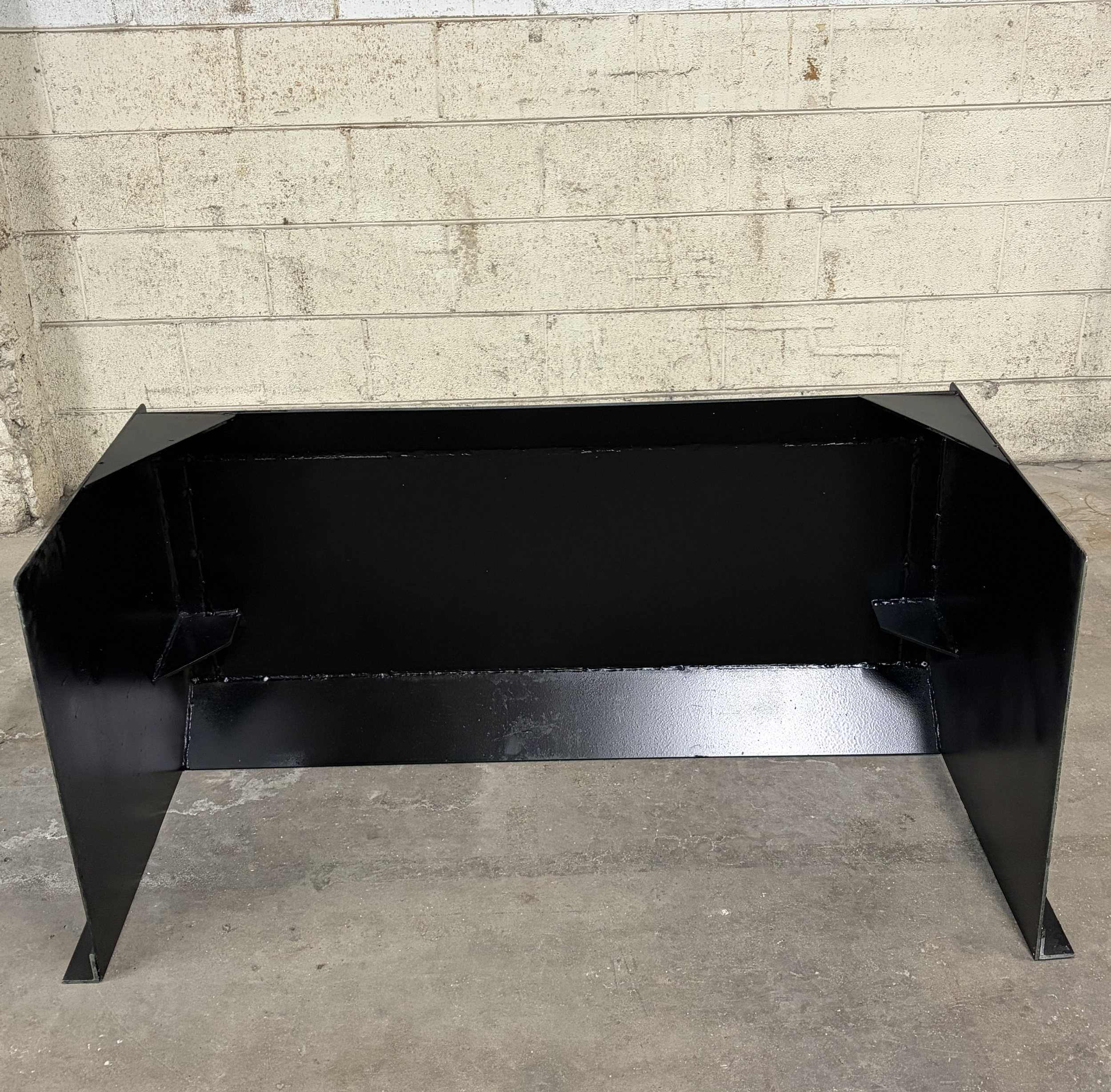 50" Snow Pusher - Front View