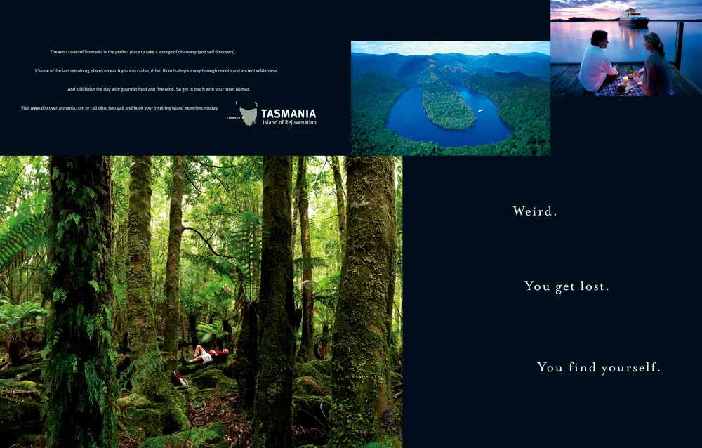 Wierd. You get lost. You find yourself