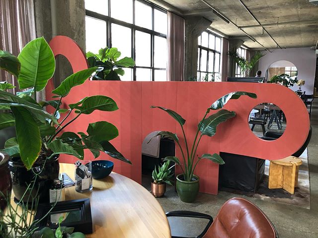 Monolith Screen out in the wild at @inc.nyc headquarters... #phaedodesign