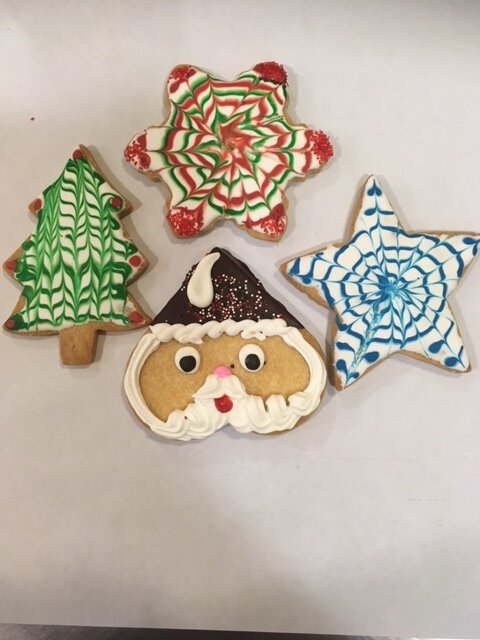 Seasonal Decorated Cookies