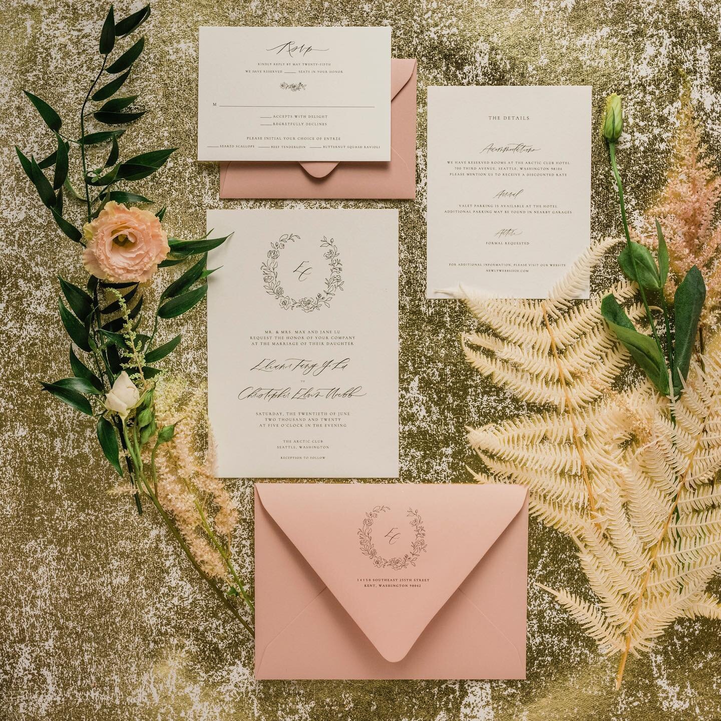 Last image in this beautiful invitation series. 
Stationary by KrisannaElizabeth
Styling by Alante
Photo : Alante
Coord: @meganwithclutchevents 
.
.
.
.
.
#seattleweddingphotographer&nbsp;#portrait&nbsp;#seattleweddingphotography&nbsp;#weddinginspo&n