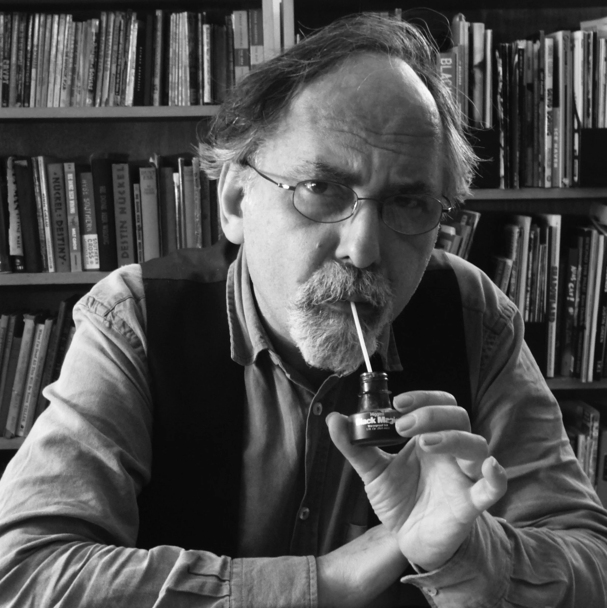 Photo of Art Spiegelman by Nadja Spiegelman