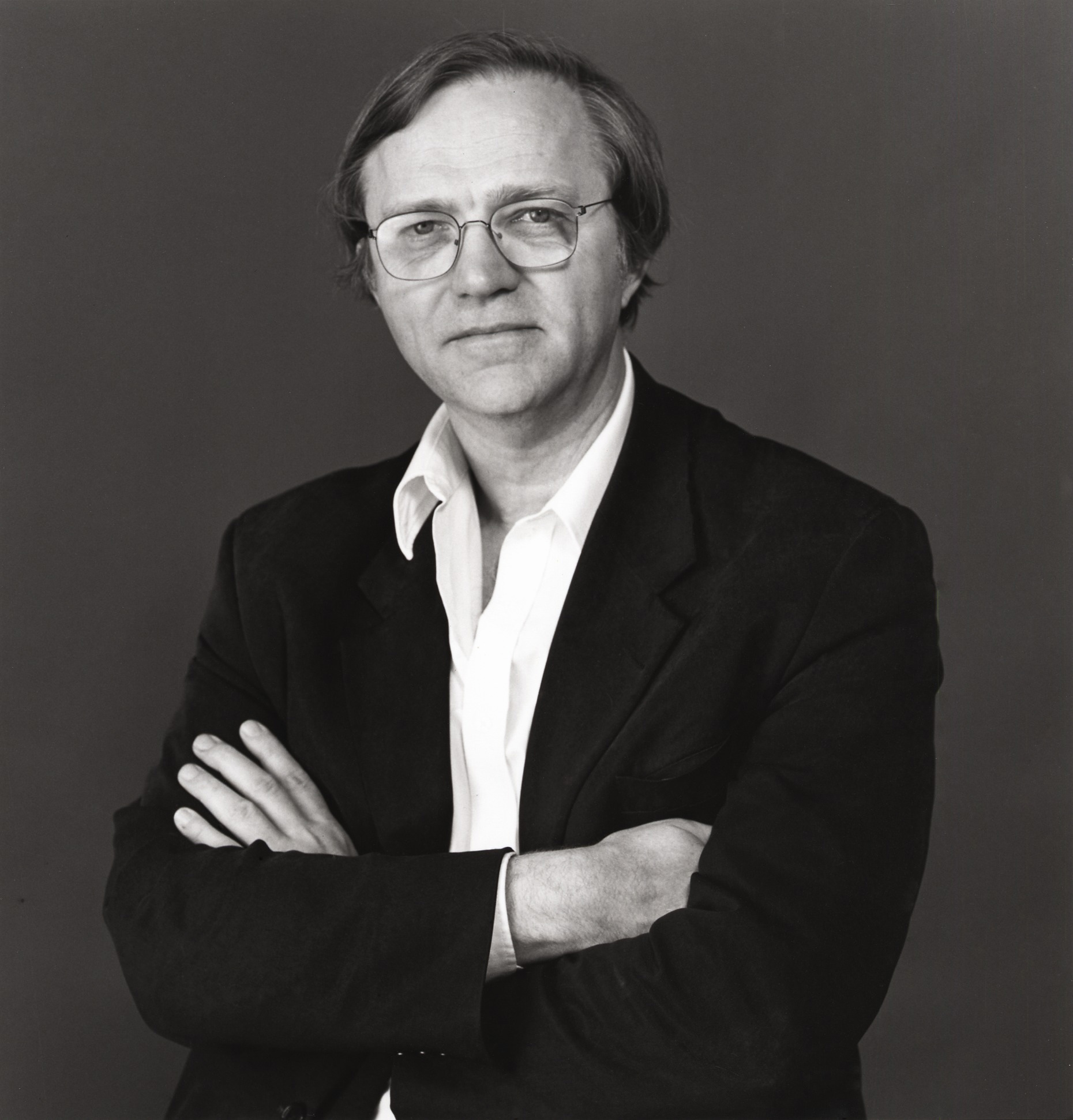 Photo of Robert Storr by Herbert Lotz