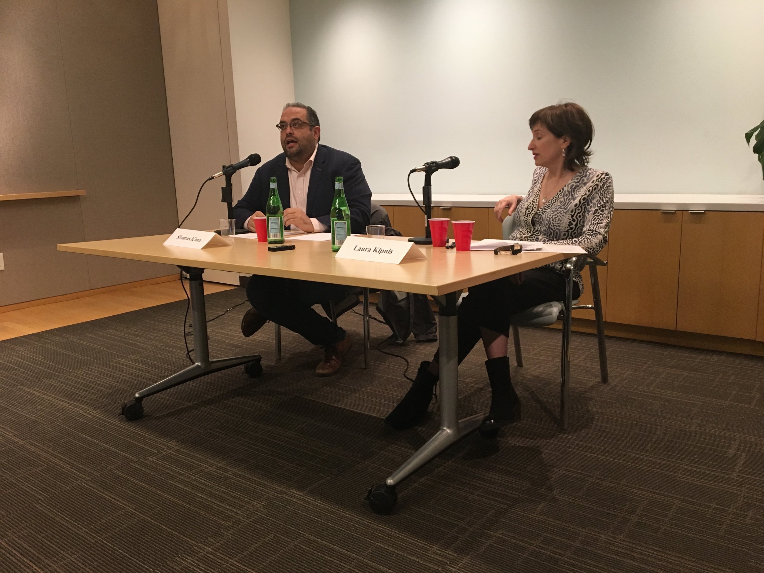 Shamus Khan and Laura Kipnis