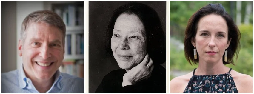 Photos of Benjamin Taylor, Grace Schulman and Meghan O’Rourke