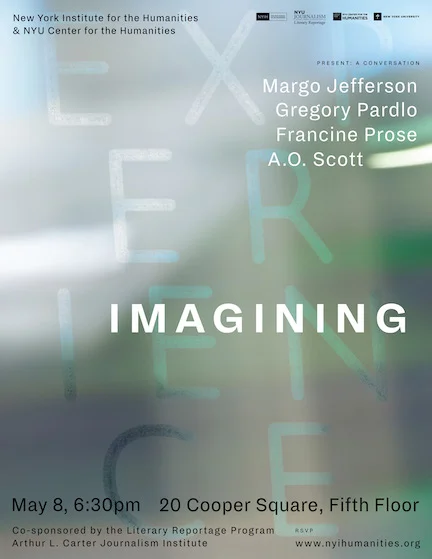 Green and Blue Imagining Experience poster