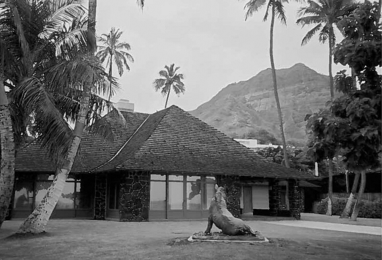 The Alexander's home at Diamond Head