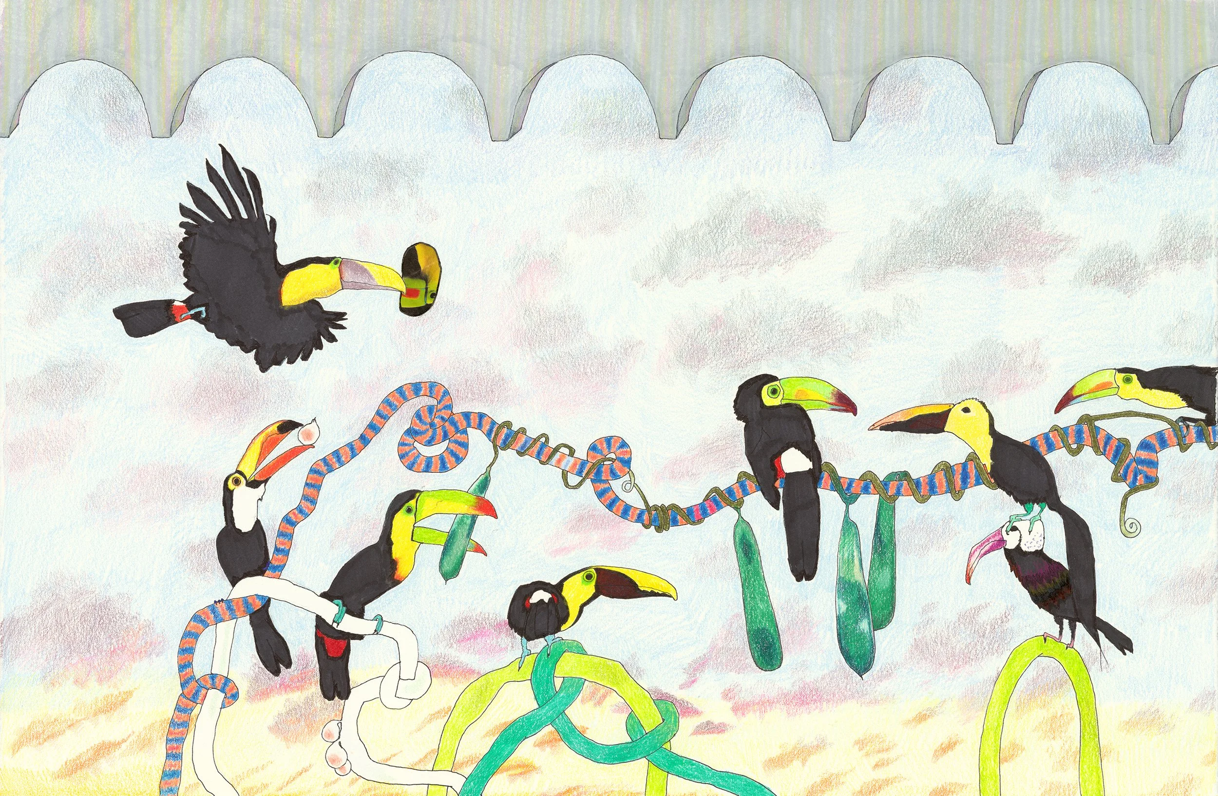 Garden Birds w/ Portal