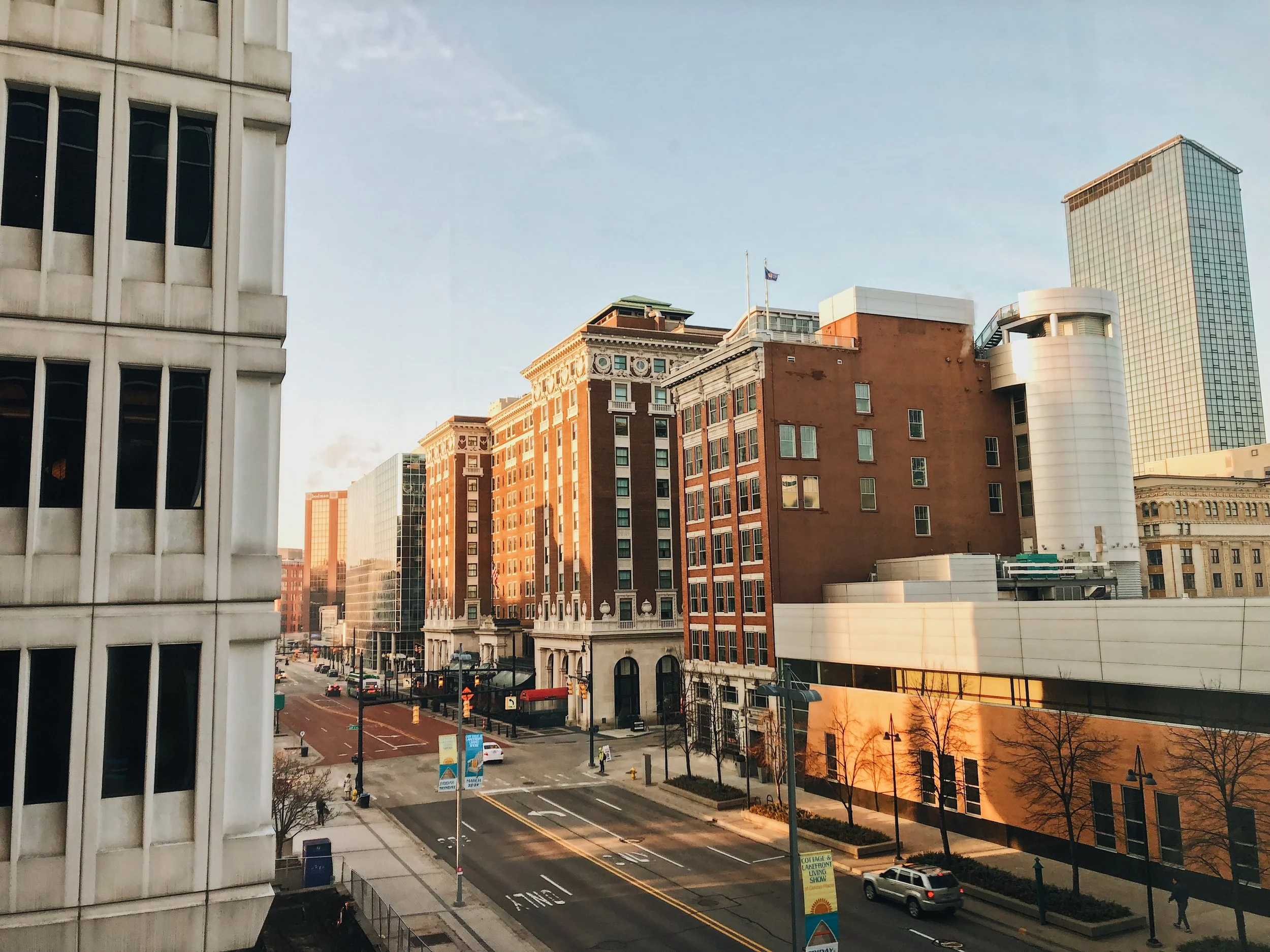 View from one of the board rooms.