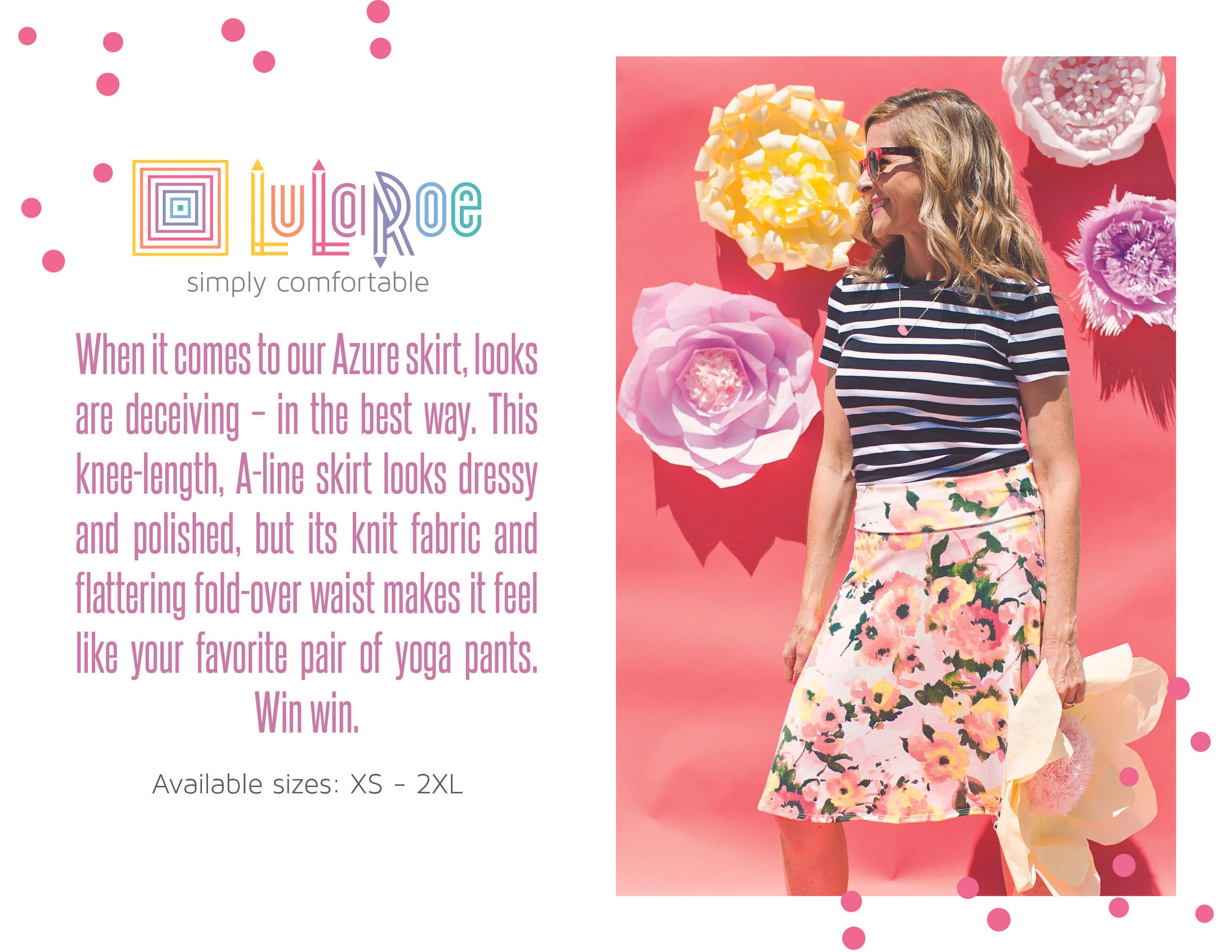 Lularoe Azure Skirt