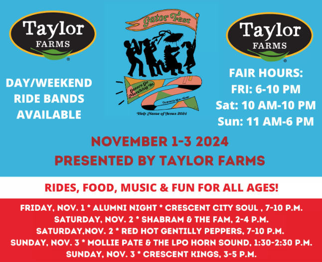 Public Show at Holy Name of Jesus Gator Fest