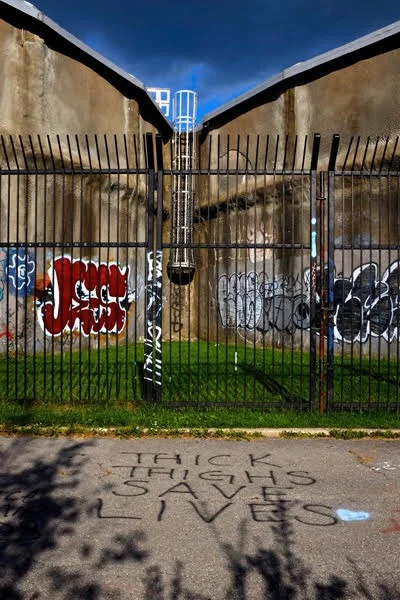 “Morningside Reservoir (and Graffitti Gallery)