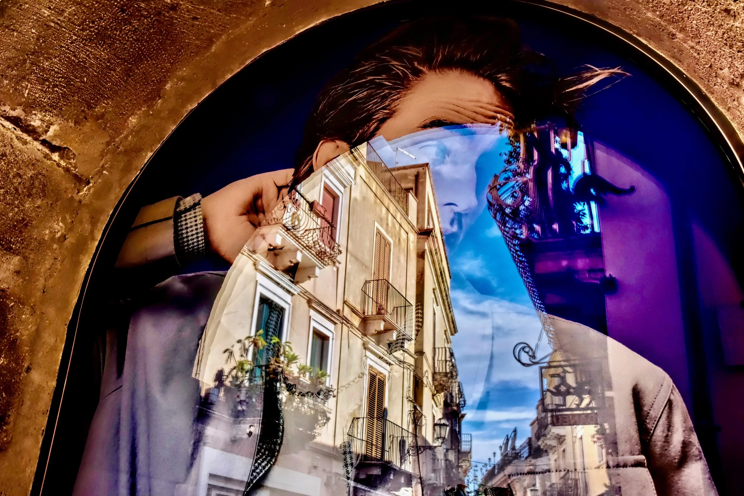 “Urban Reflection, Taormina”  by Steve Pearlman
