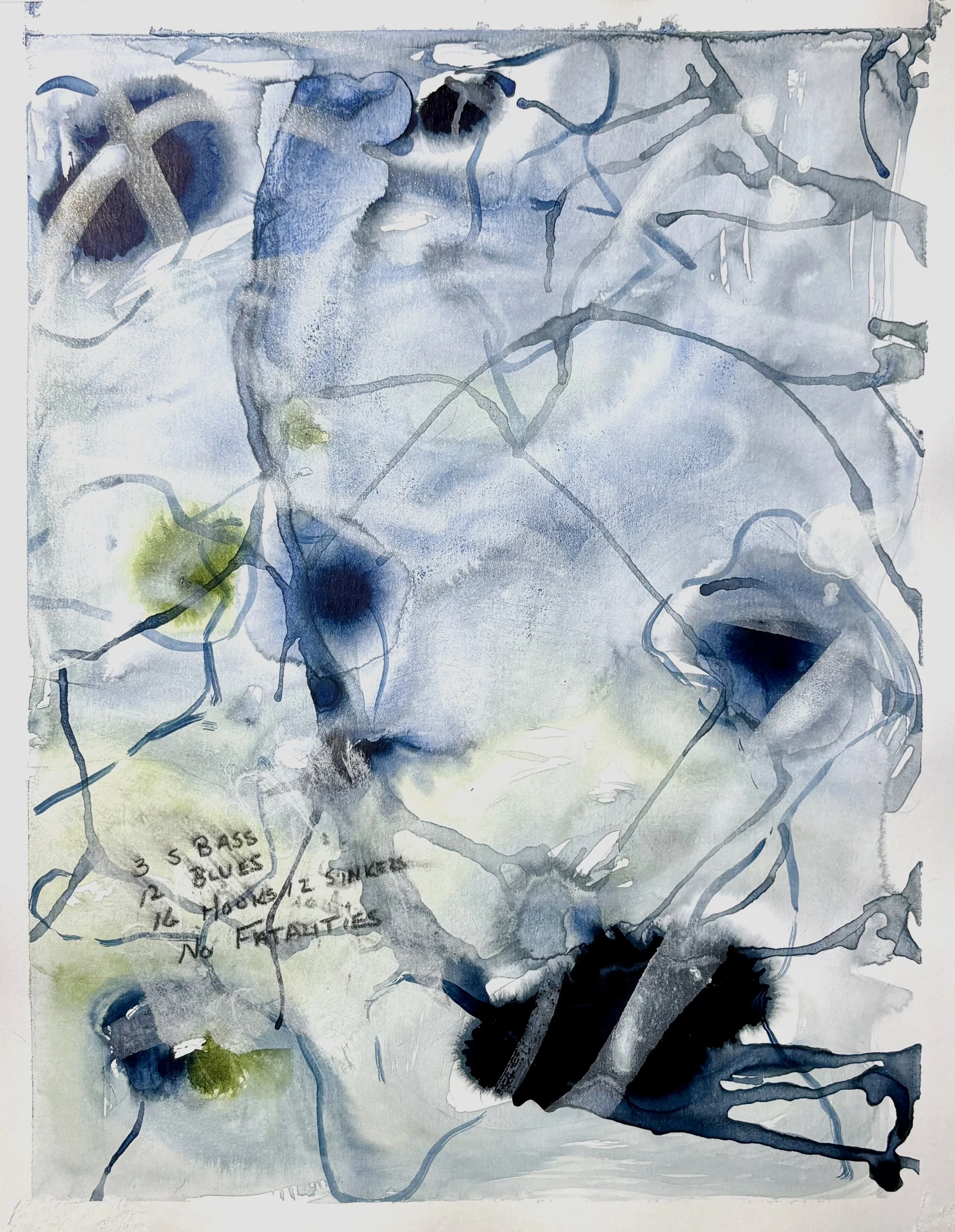 “3 s Bass, 12 Blues" by Heidi Curko