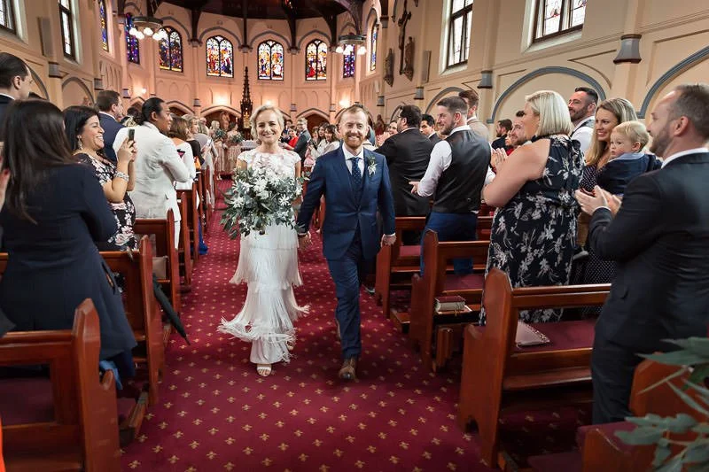 Church wedding at Randwick Sydney NSW