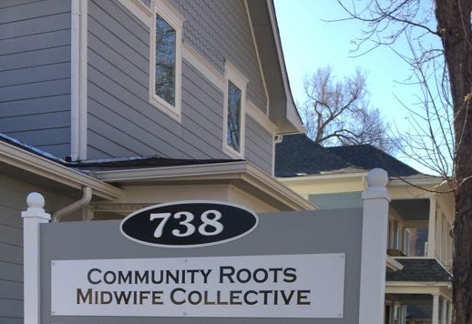 Community Roots Midwife Collective shares an office with well woman acupuncture on coffman street in longmont. Our cozy, ADA compliant building is just south of luna cafe, across the street from THE COFFMAN/8TH ST RTD PARK-N-RIDE AT roosevelt park. Address: 738 Coffman Street, Longmont, CO 80501