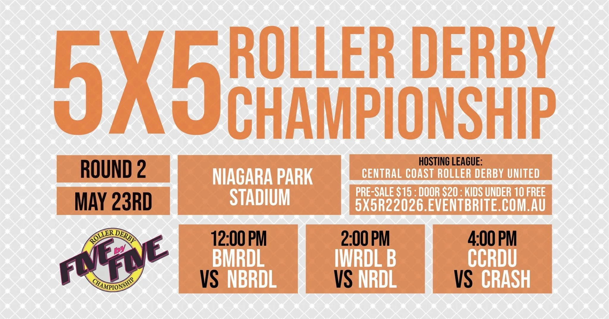 5x5 Roller Derby Championship Round 2