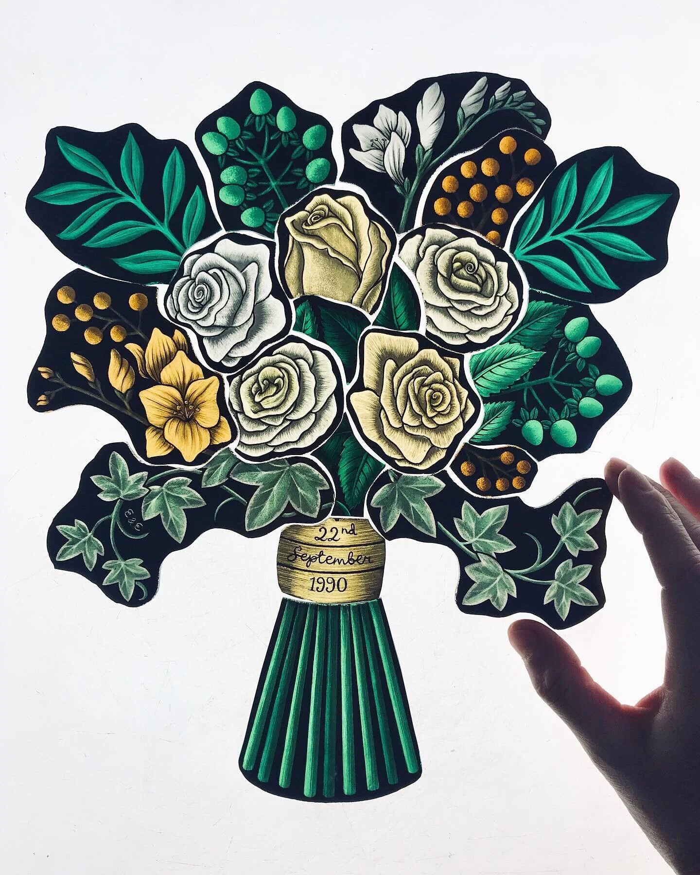 Feeling almost spring-like outside this morning. Hope you get some sunshine over the weekend wherever you are in your corner of the world.

#stainedglass