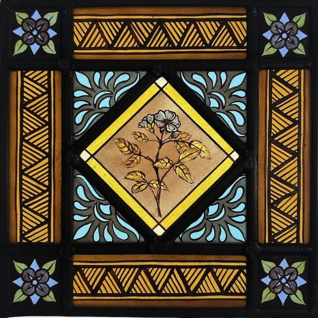 VICTORIAN STAINED GLASS PANEL #1 FLORA JAMIESON.jpg