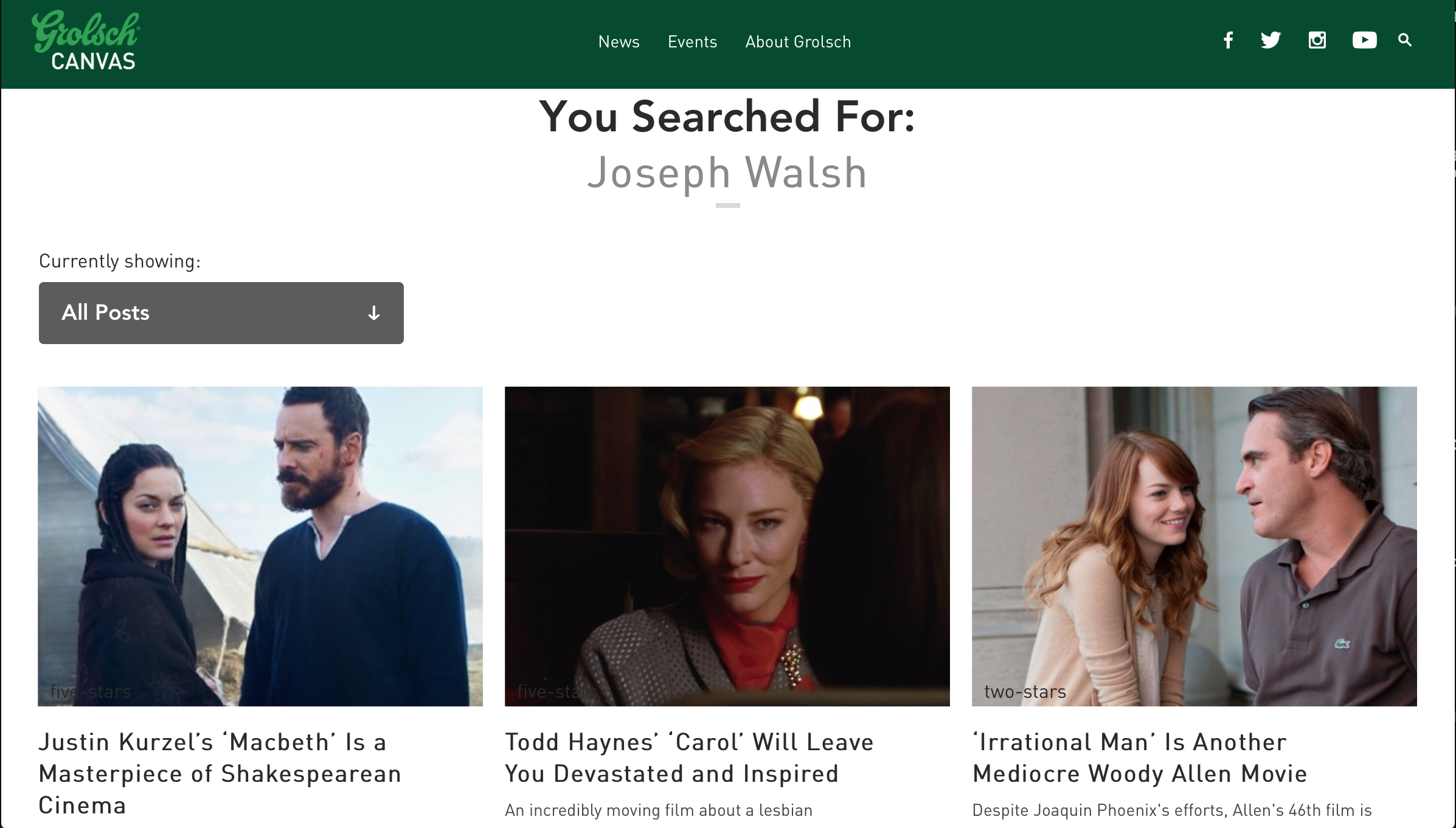 Canvas By Grolsch - Cannes Film Festival Review- Macbeth