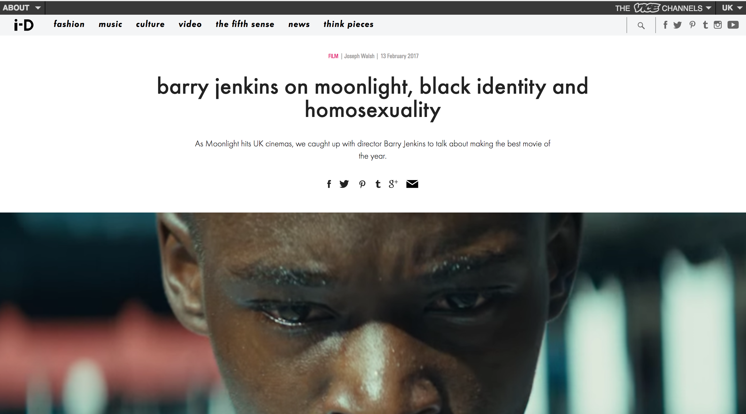 barry jenkins on moonlight, black identity and homosexuality