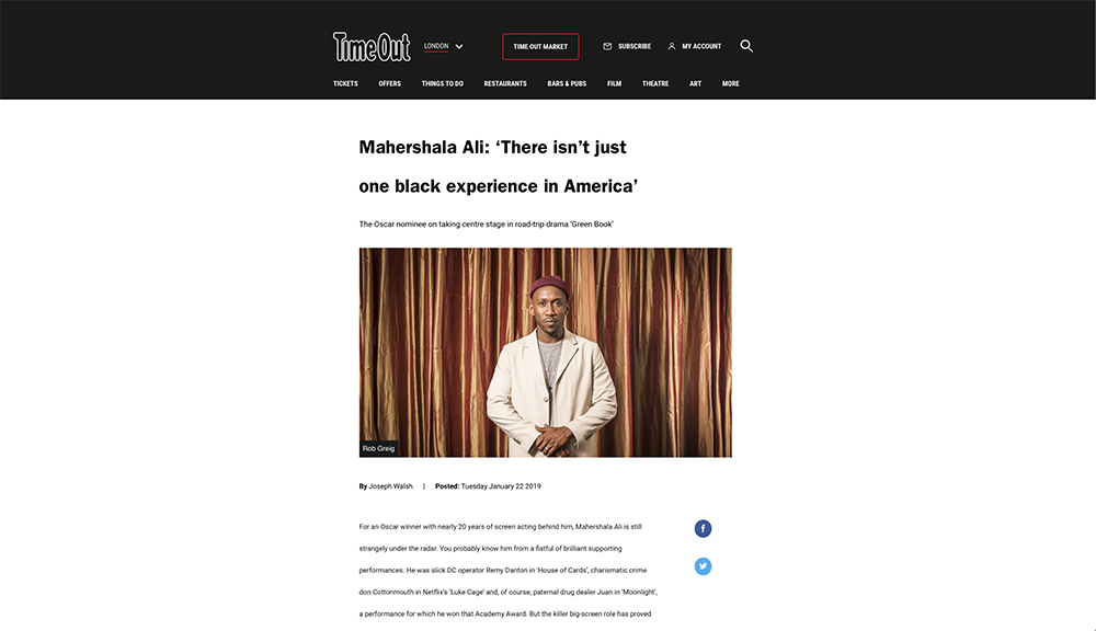 Mahershala Ali: ‘There isn’t just one black experience in America’