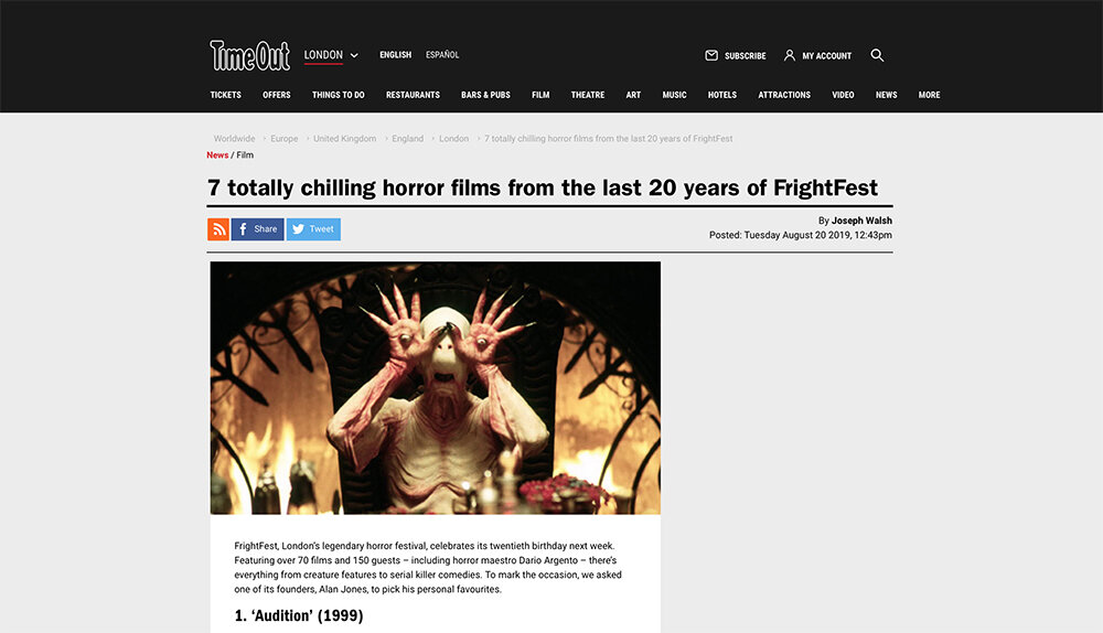 Fright Fest 2019 - TimeOut
