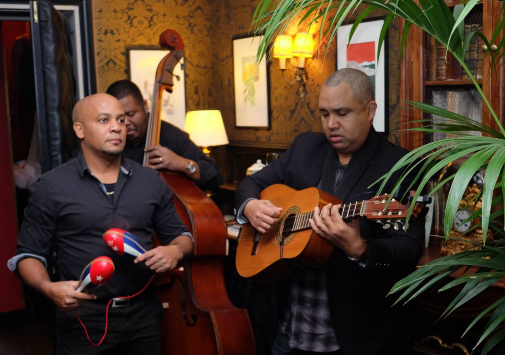 Cuban fundraising evening at Hôtel Particulier Montmartre in Paris.