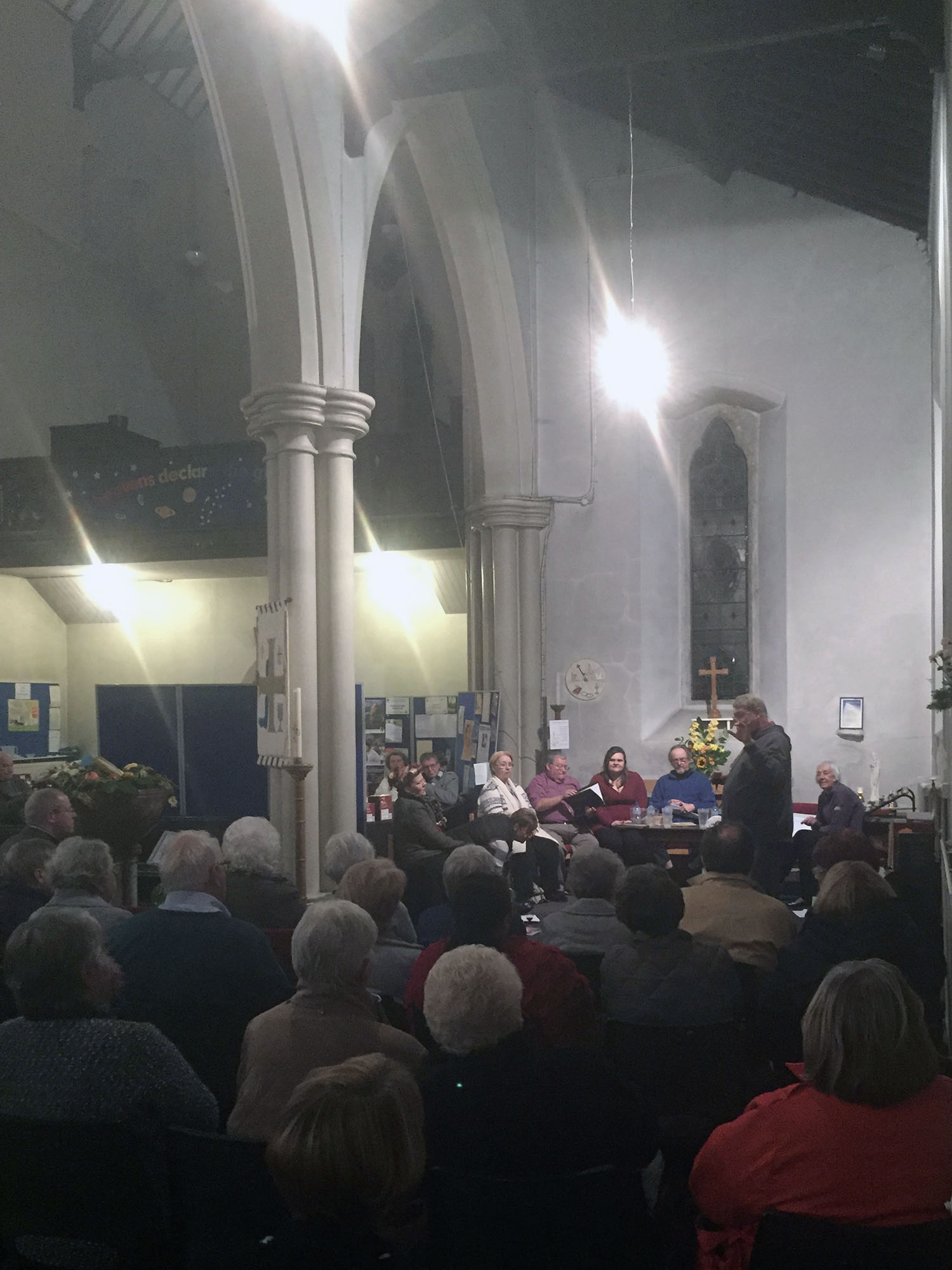Dr Chris Wilkinson thanks us for raising £650 for the Organ Fund
