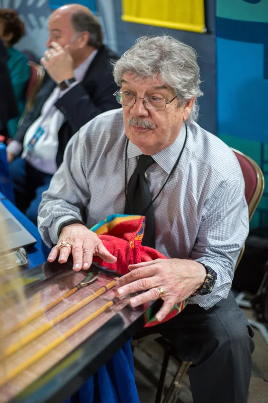 John Buxton appraises art at PBS's Antiques Roadshow