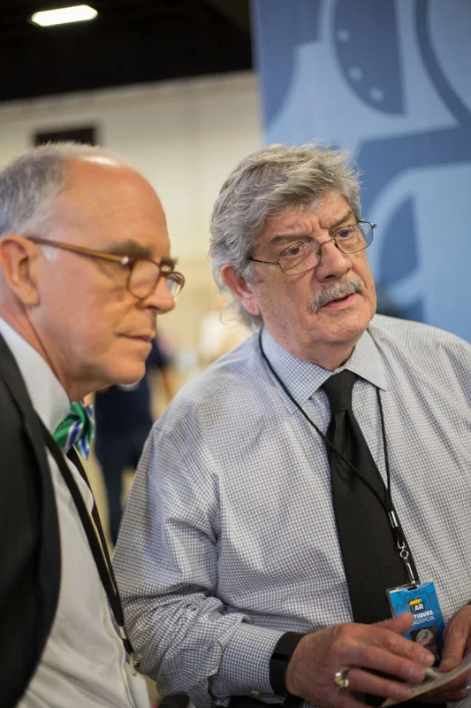 John Buxton appraises art at PBS's Antiques Roadshow