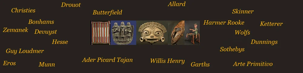 Art Track African and tribal Auction Database - the largest searchable database of tribal art objects sold at auction between 1980 and the present