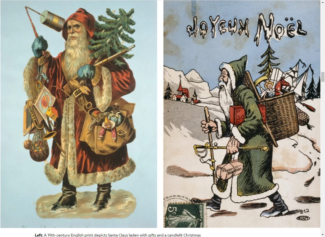 How Christmas has evolved over centuries — ArtTrak