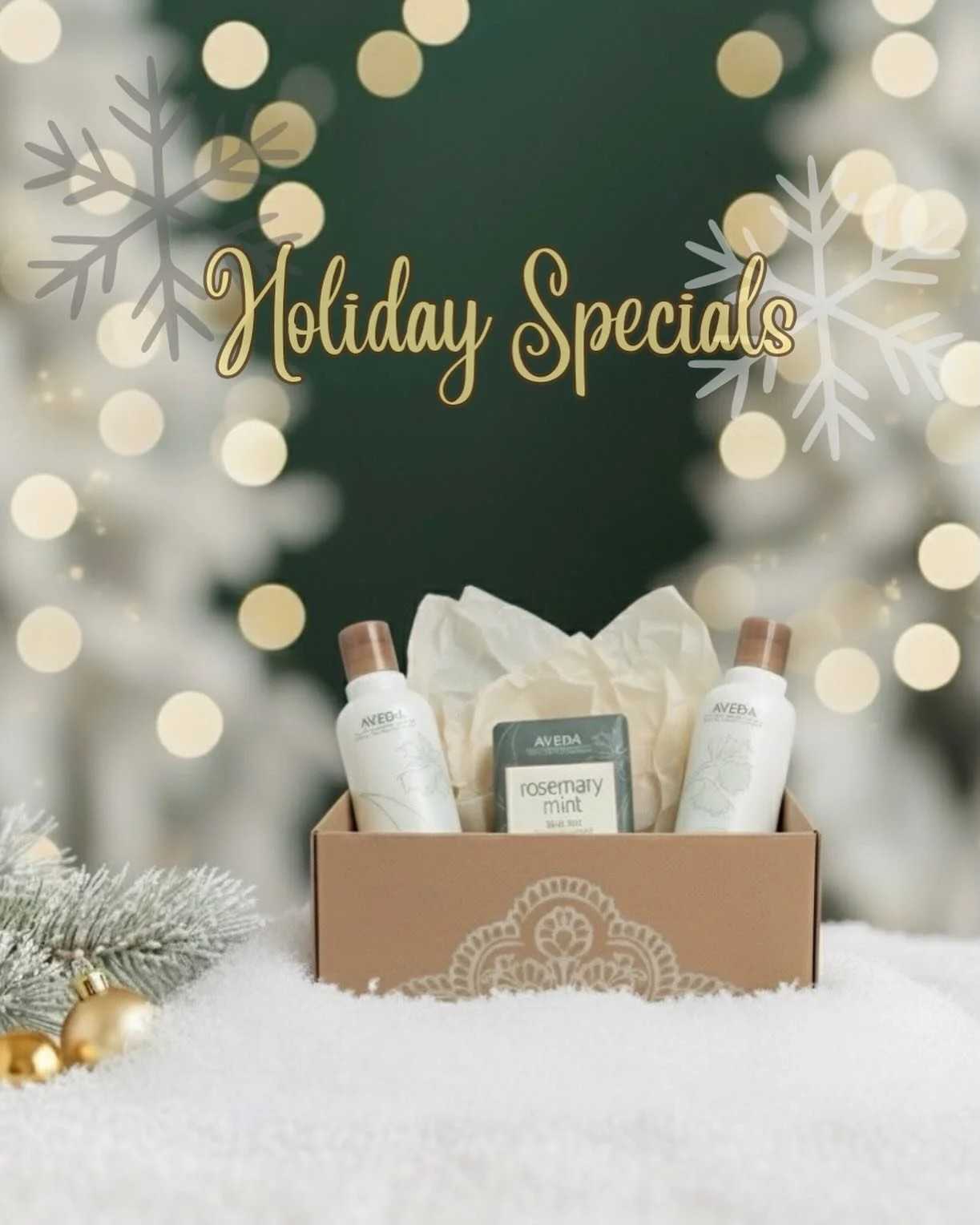 🎄🎅🎁☃️
Give the gift of beautiful hair this holiday season!

&bull; We will be featuring build your own gift boxes where you can customize the perfect present for those on your list (naughty or nice 😉). 

&bull; Take 10% of any full sized product,