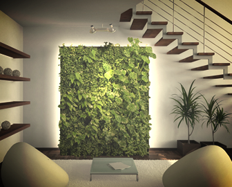 green walls, lighting, grow walls, vertical gardens